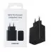 Мережевий зарядний пристрій Samsung 35W Black, Чорний