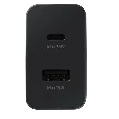 Мережевий зарядний пристрій Samsung 35W Black, Чорний