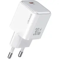 Сетевое зарядное устройство Usams US-CC186 30W PD White, Белый