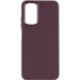 Чехол накладка Bonbon Metal Samsung A057 (A05s) Бордовая