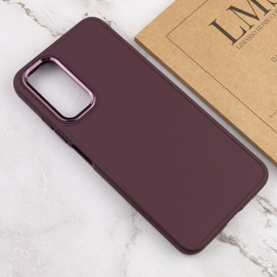 Чехол накладка Bonbon Metal Samsung A057 (A05s) Бордовая