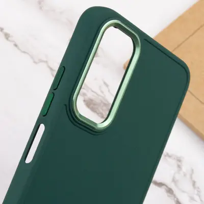 Чехол накладка Bonbon Metal Samsung A057 (A05s) Зеленая (Army Green)