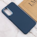 Чехол накладка Bonbon Metal Samsung A057 (A05s) Синяя / Cosmos Blue