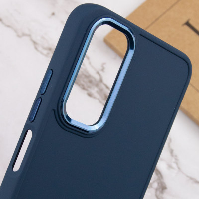 Чехол накладка Bonbon Metal Samsung A057 (A05s) Синяя / Cosmos Blue