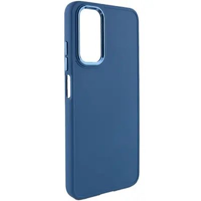Чехол накладка Bonbon Metal Samsung A057 (A05s) Синяя / Denim Blue