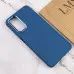 Чехол накладка Bonbon Metal Samsung A057 (A05s) Синяя / Denim Blue