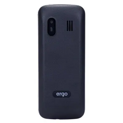 Мобильный телефон Ergo B182 Dual Sim Black, черный