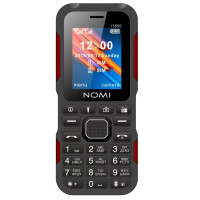 Мобільний телефон Nomi i1850 Black-Red, чорно-червоний