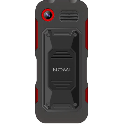 Мобільний телефон Nomi i1850 Black-Red, чорно-червоний