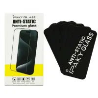 Защитное стекло Antistatic Samsung S21 FE G990 Чёрное