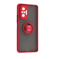 Накладка Gingle Ring Xiaomi Redmi Note 10 Pro Красная