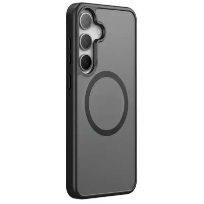 Чехол накладка Metal Buttons with MagSafe Samsung S936 (S25+)  Черная