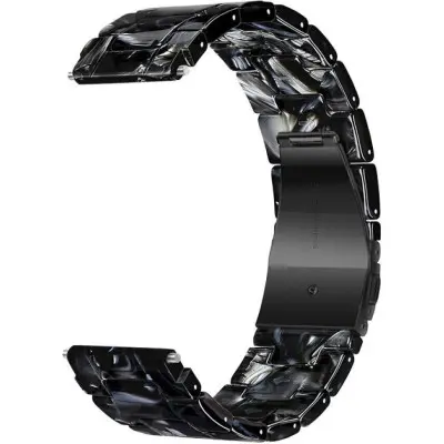 Ремінець Універсальний 22мм Hoco WH19 Lightning Black, Чорний