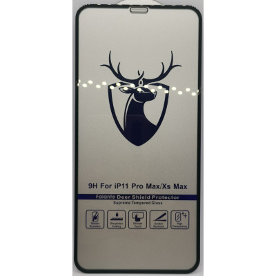 Захисне скло Max 3D iPhone XS Max/11 Pro Max Чорне