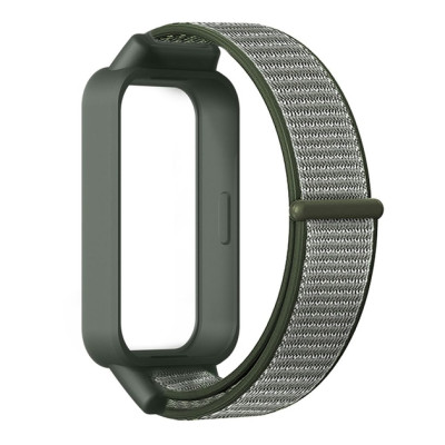 Ремешок Нейлон Mi Band 9 Active Зеленый/ Army green