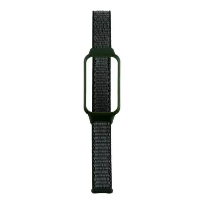 Ремешок Нейлон Mi Band 9 Active Зеленый/ Army green
