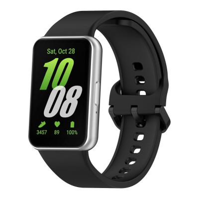 Ремінець Samsung Galaxy Fit 3  Силікон Чорний