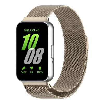 Ремінець Samsung Galaxy Fit 3 Міланська петля Золотий/Starlight