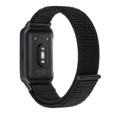 Ремінець Samsung Galaxy Fit 3 Нейлон Чорний/Pure black
