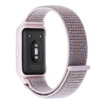 Ремінець Samsung Galaxy Fit 3 Нейлон Рожевий пісок