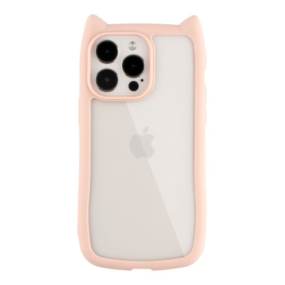Чехол Cat Ears iPhone 12/12 Pro Розовая