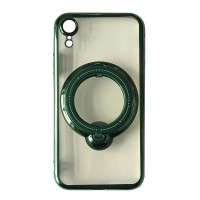 Чохол накладка Shining Holder MagSafe iPhone XR Зелена