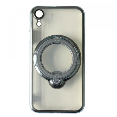 Чехол накладка Shining Holder MagSafe iPhone XR Синяя