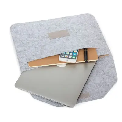Чехол-конверт Falt Bag для MacBook 11"/12"/13" Серый Чехол-конверт Falt Bag для MacBook 11"/12"/13" Серый