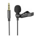 Мікрофон петличний Borofone BFK11 Black, Чорний