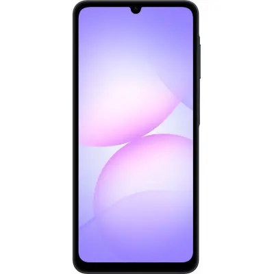 Смартфон Samsung A07 A075 4/128GB Black, черный