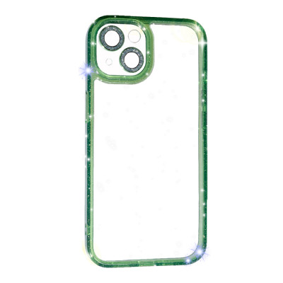 Чехол накладка Brilliant New iPhone 13 Зеленая