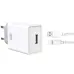 Мережевий зарядний пристрій XO L93 Type-C 1USB 2.4A (12W) White, Білий