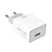 Мережевий зарядний пристрій XO L93 Type-C 1USB 2.4A (12W) White, Білий