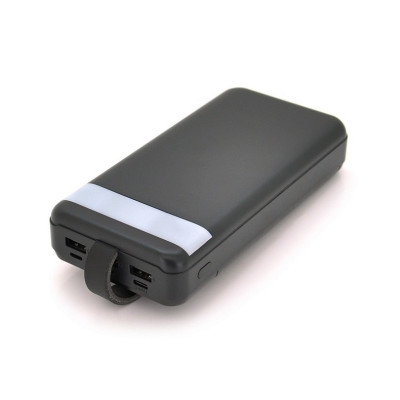 Універсальна мобільна батарея Повербанк XO PR156 22.5W PD 30000mAh Чорний