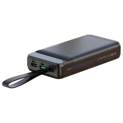 Універсальна мобільна батарея Повербанк XO PR156 22.5W PD 30000mAh Чорний