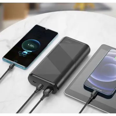 Универсальная мобильная батарея Повербанк XO PR150 20W PD 20000mAh Чёрный Универсальная мобильная батарея Повербанк XO PR150 20W PD 20000mAh Чёрный