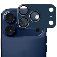 Захисне скло на камеру Plastic Color  iPhone 17 Pro Max Блакитне