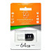 Флеш пам\'ять USB 64Gb T&G Mini 010 Black, Чорний