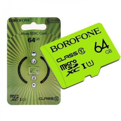 Micro SD 64Gb Borofone (10)