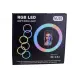Кільцева лампа для селфі MJ-38 38см RGB Кільцева лампа для селфі MJ-38 38см RGB