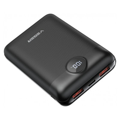 Універсальна мобільна батарея Повербанк VEGER S20 20000mAh 22.5W Чорний Універсальна мобільна батарея Повербанк VEGER S20 20000mAh 22.5W Чорний