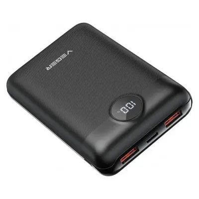 Універсальна мобільна батарея Повербанк VEGER S20 20000mAh 22.5W Чорний Універсальна мобільна батарея Повербанк VEGER S20 20000mAh 22.5W Чорний