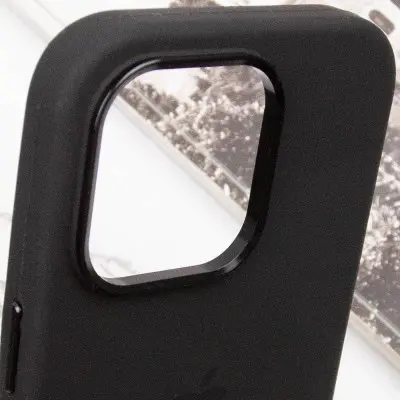 Чехол накладка HC Metal Frame iPhone 14 Pro Max Черная