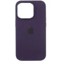 Чехол накладка HC Metal Frame iPhone 14 Pro Max Фиолетовая (Elderbeery)
