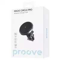 Автотримач Proove Magic Circle Pro 15W Black, Чорний