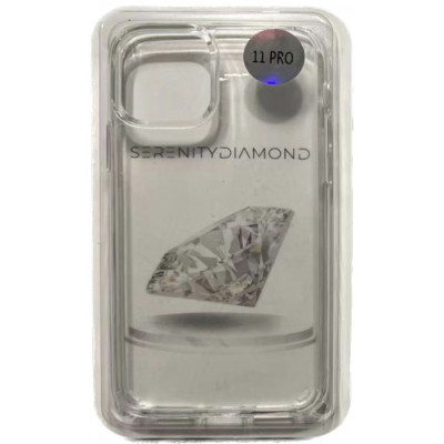 Чехол накладка Serenity Diamond iPhone 11 Прозрачная