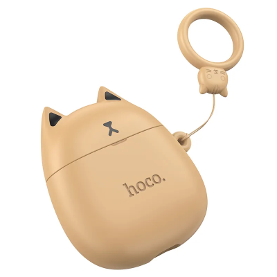 Безпровідні навушники Hoco EW45 TWS Caramel Cat Бежеві