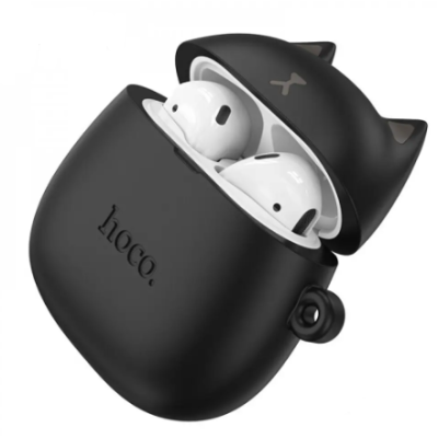 Безпровідні навушники Hoco EW45 TWS Magic Cat, чорні