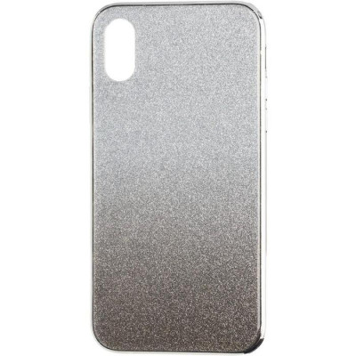 Чехол накладка Swarovski iPhone X/XS Черная
