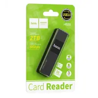 Картрідер Hoco HB20 Mindful 2in1 USB 3.0 Чорний
